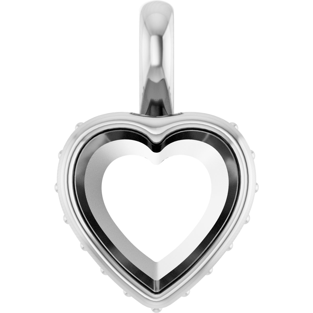 Hidden Halo-Style Pendant
