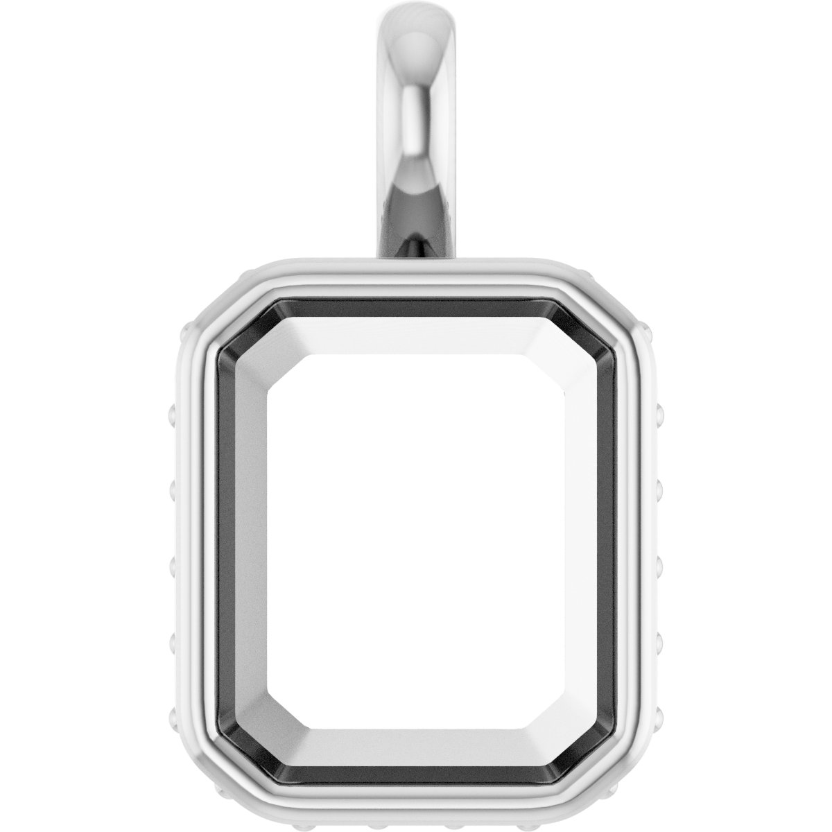 Hidden Halo-Style Pendant