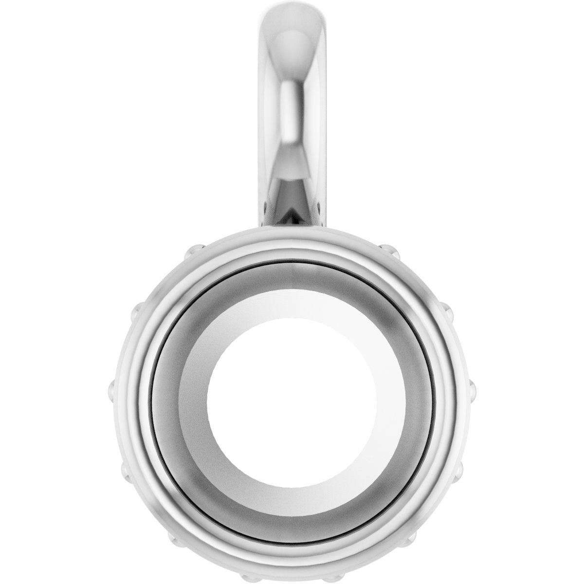 Hidden Halo-Style Pendant