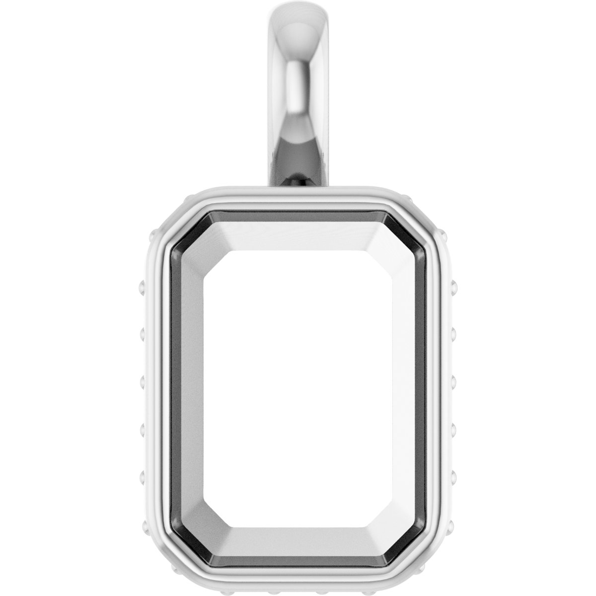 Hidden Halo-Style Pendant