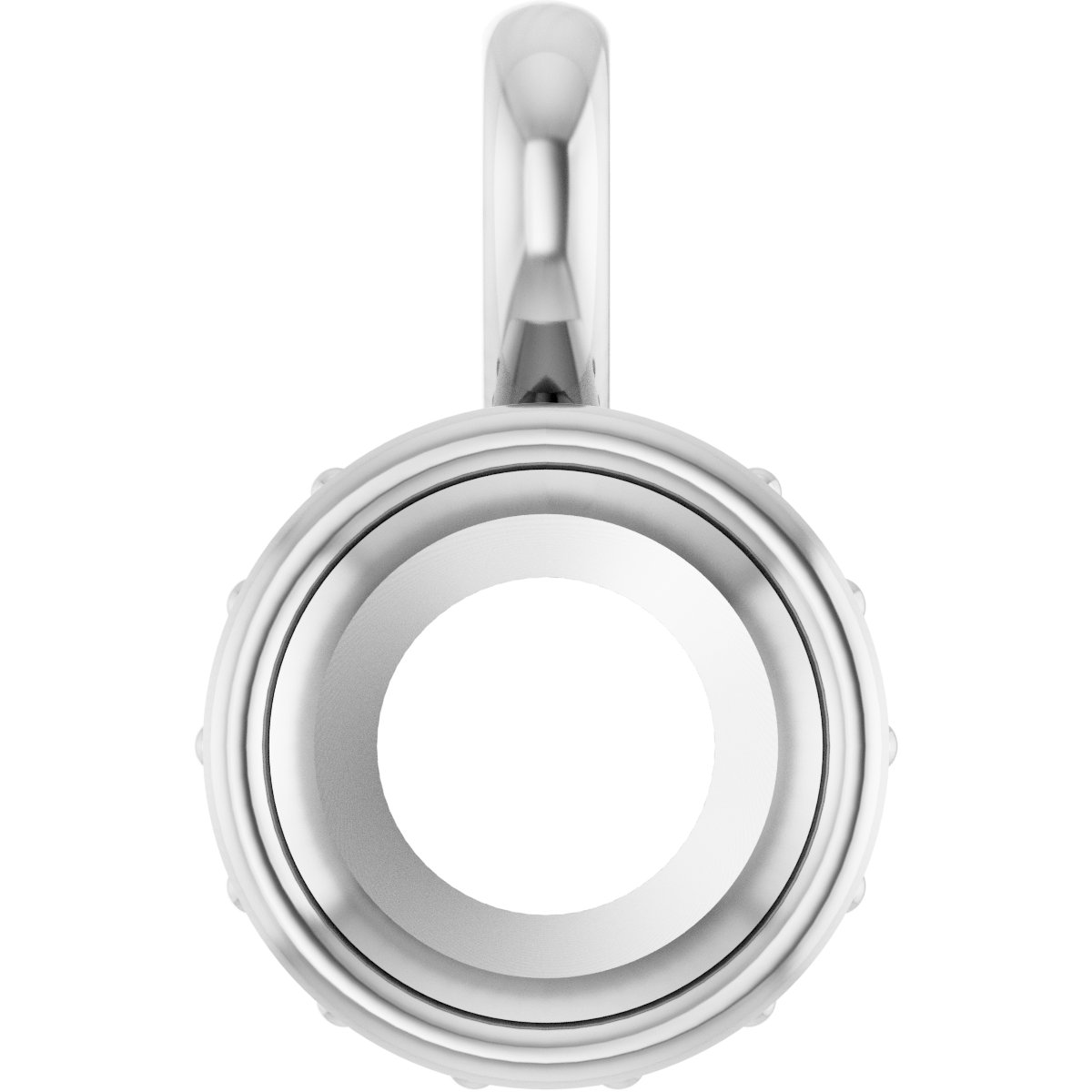 Hidden Halo-Style Pendant