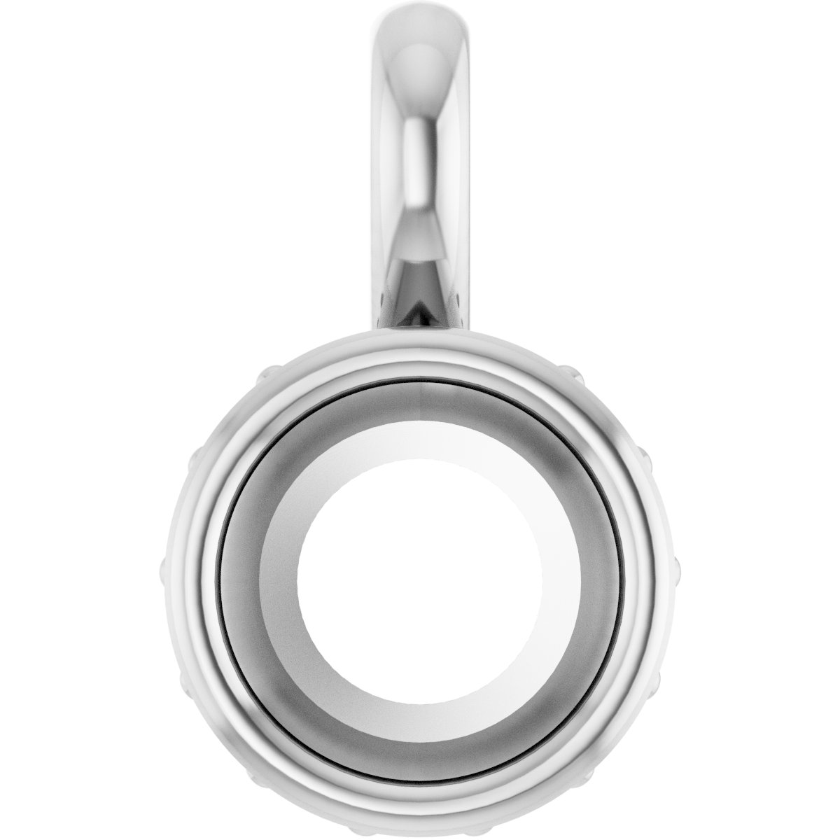 Hidden Halo-Style Pendant