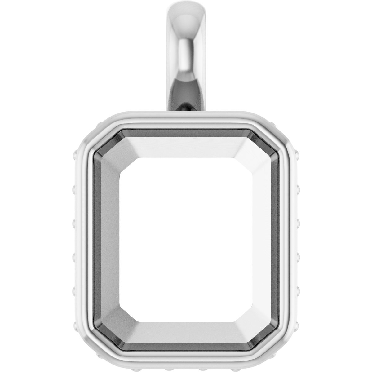 Hidden Halo-Style Pendant