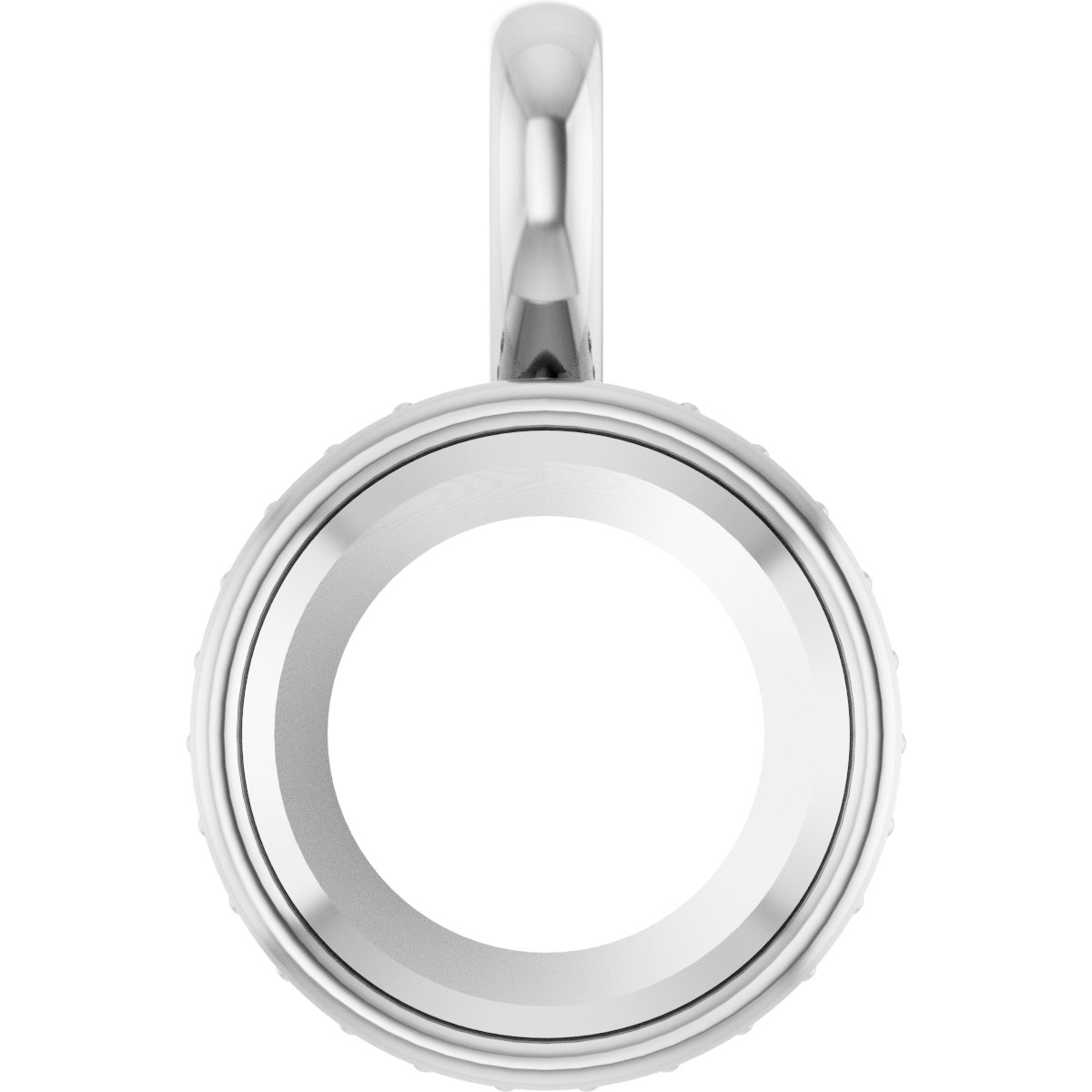 Hidden Halo-Style Pendant