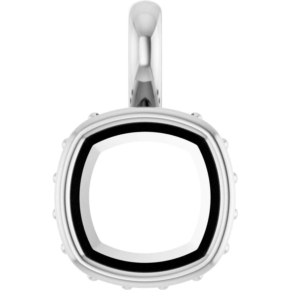 Hidden Halo-Style Pendant