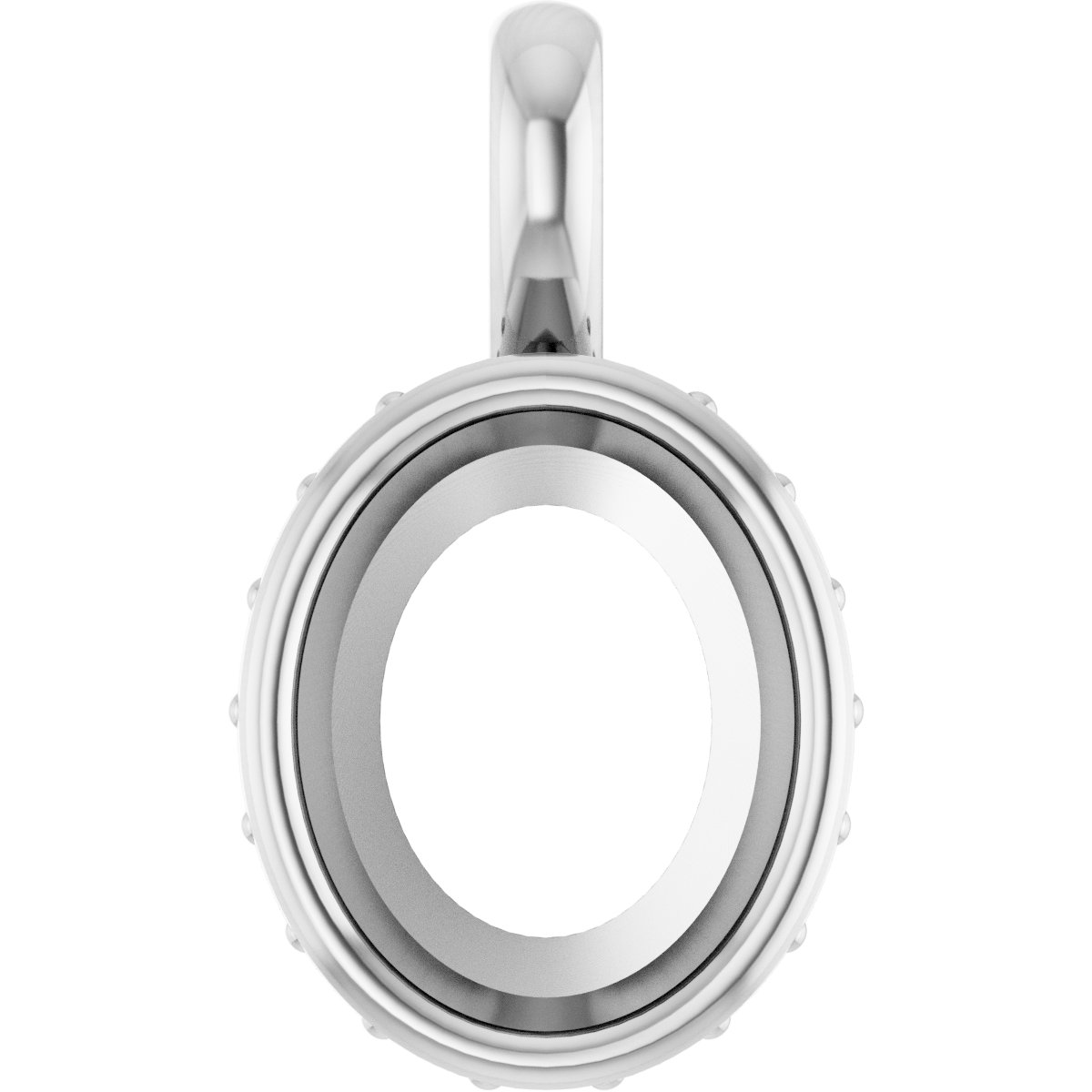 Hidden Halo-Style Pendant