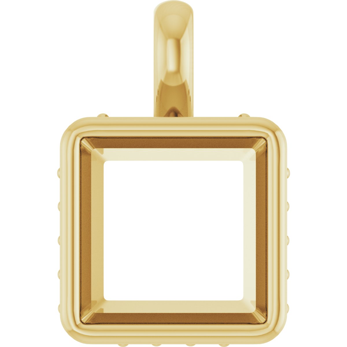 Hidden Halo-Style Pendant