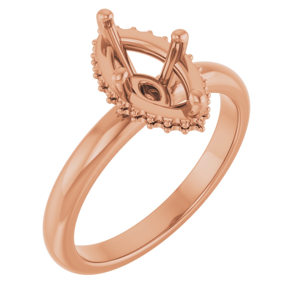 Marquise Engagement Ring Mounting