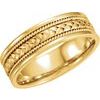 14K Yellow 6.75 mm Woven Band Size 8 Ref 2972158