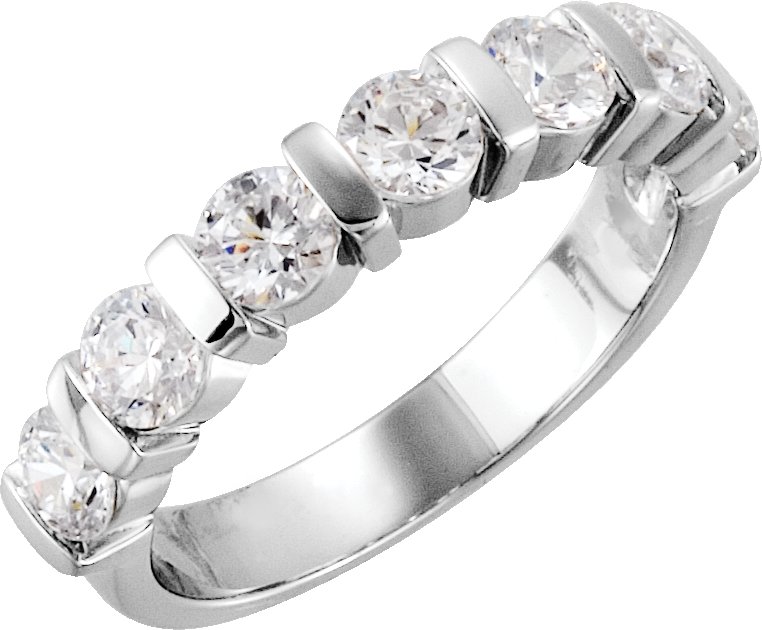 Platinum Diamond Anniversary Band .35 CTW Ref 455023