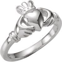 Sterling Silver Claddagh Ring