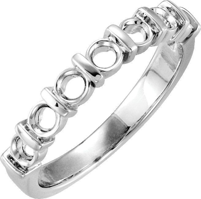 Seven-Stone Anniversary Band