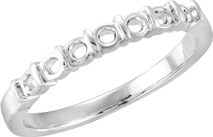Seven-Stone Anniversary Band