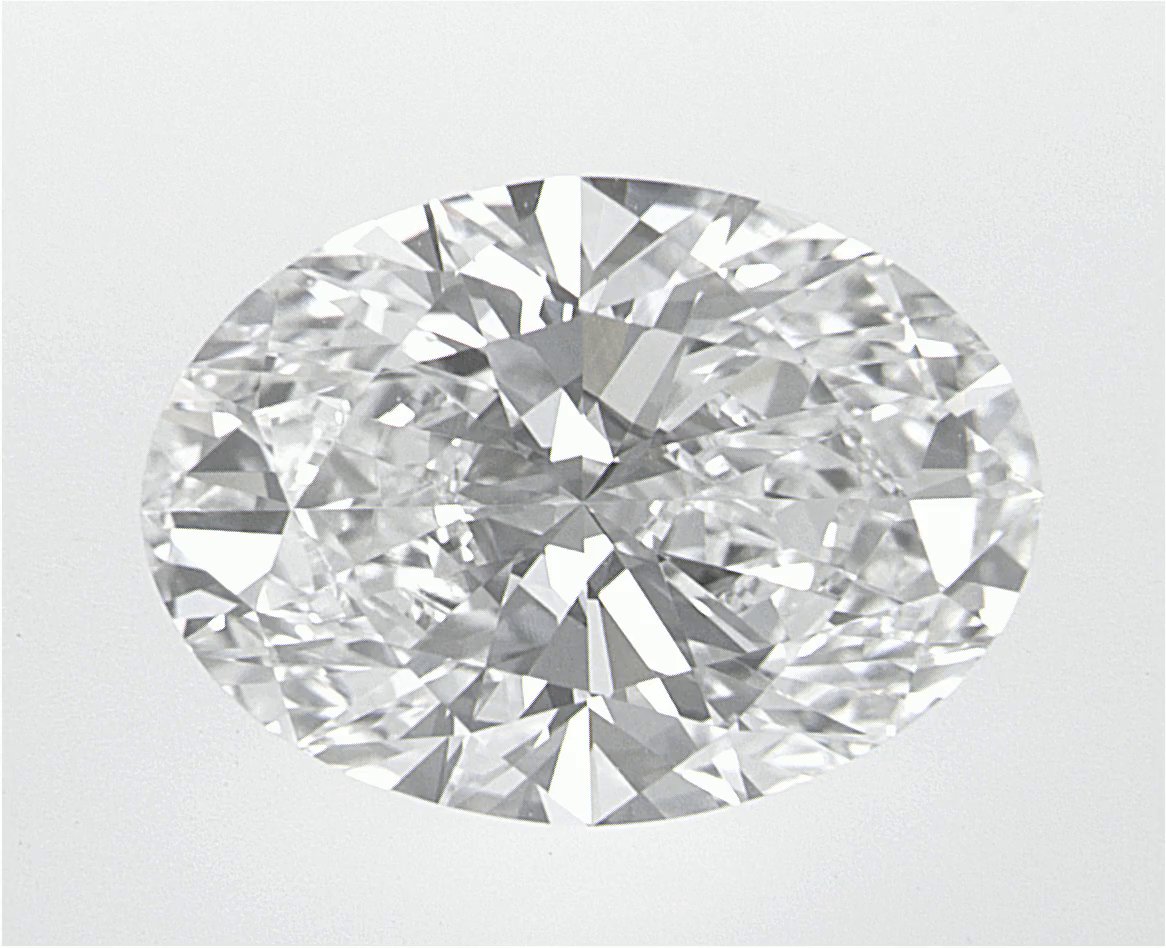 2.67 CT Oval Lab-Grown Diamond Surrey Vancouver Canada Langley Burnaby Richmond