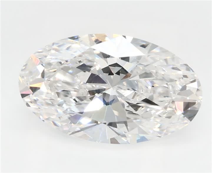 2.41 CT Oval Lab-Grown Diamond Surrey Vancouver Canada Langley Burnaby Richmond