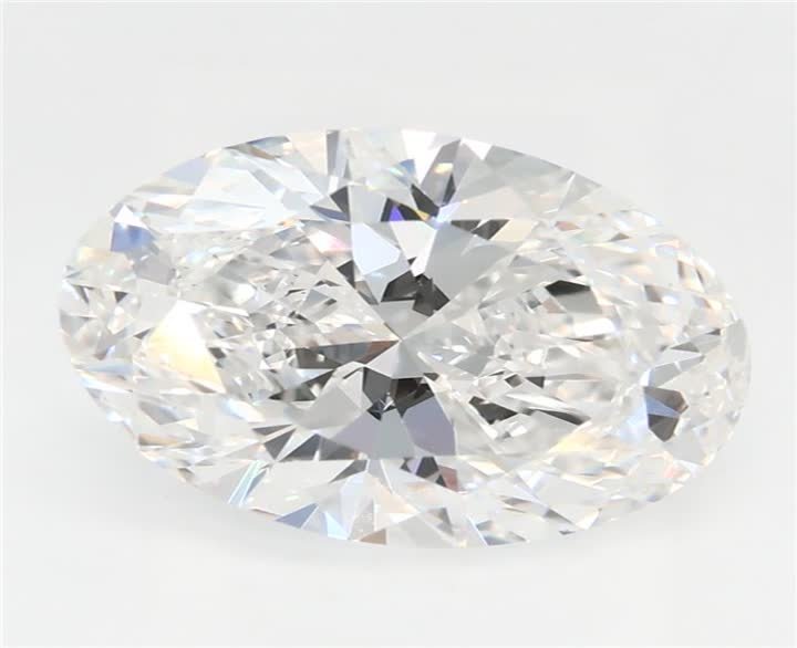 2.54 CT Oval Lab-Grown Diamond Surrey Vancouver Canada Langley Burnaby Richmond