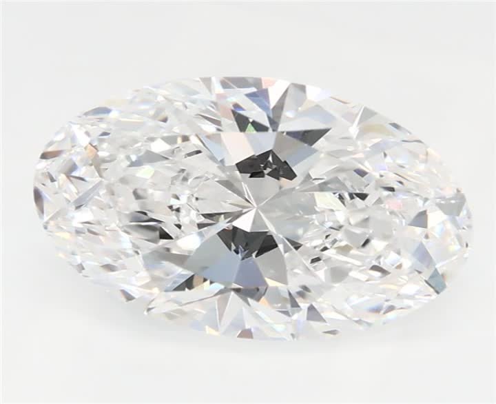 2.01 CT Oval Lab-Grown Diamond Surrey Vancouver Canada Langley Burnaby Richmond