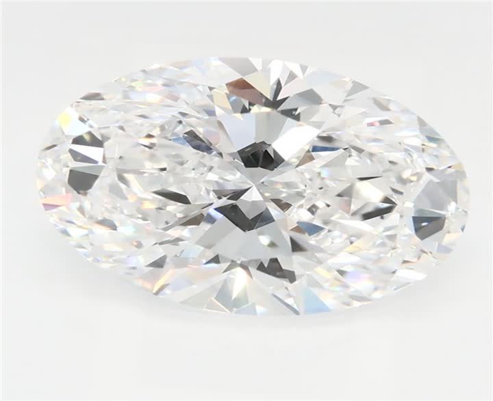 3.2 CT Oval Lab-Grown Diamond Surrey Vancouver Canada Langley Burnaby Richmond