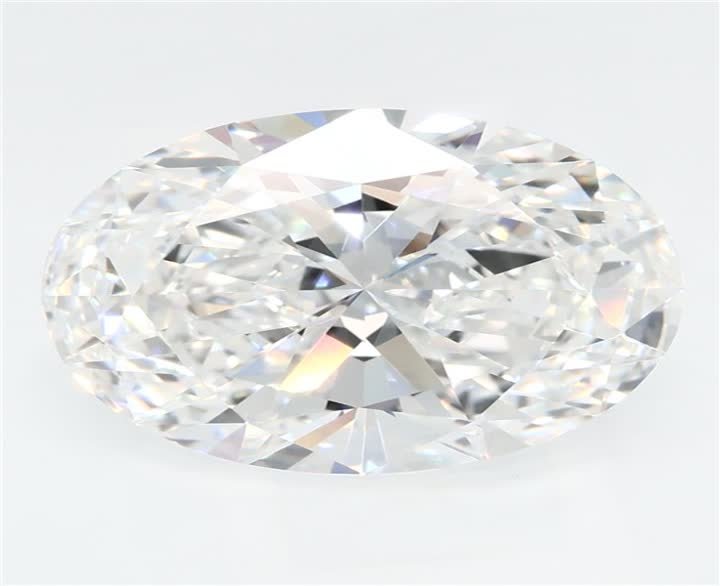 3.89 CT Oval Lab-Grown Diamond Surrey Vancouver Canada Langley Burnaby Richmond
