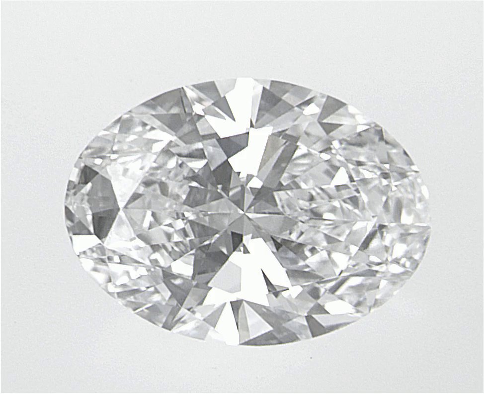 1.41 CT Oval Lab-Grown Diamond Surrey Vancouver Canada Langley Burnaby Richmond