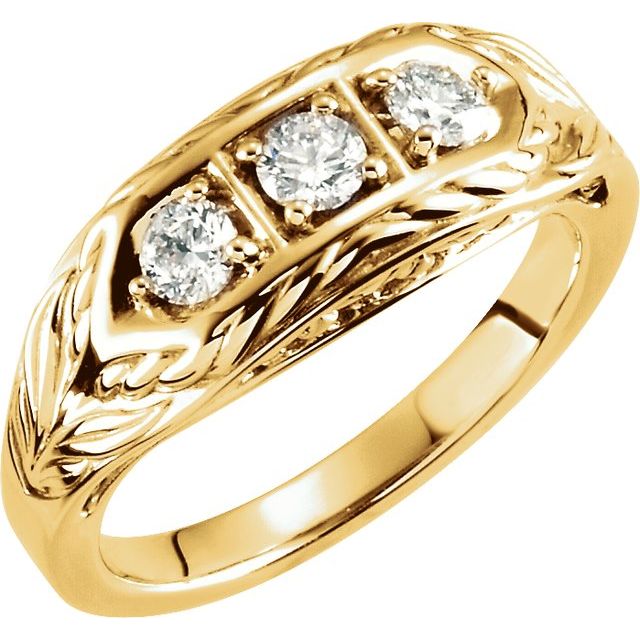 14k Yellow Gold