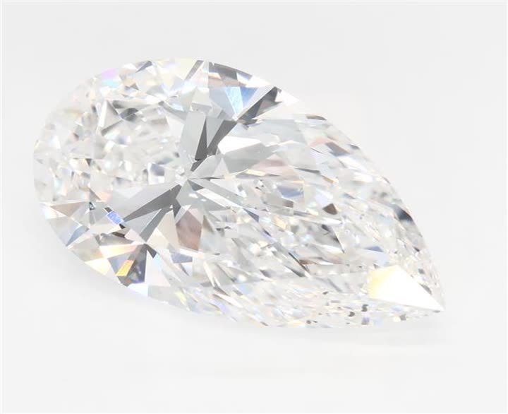 4.89 CT Pear Lab-Grown Diamond Surrey Vancouver Canada Langley Burnaby Richmond