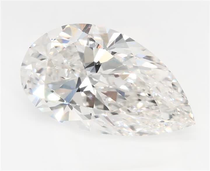 3.04 CT Pear Lab-Grown Diamond Surrey Vancouver Canada Langley Burnaby Richmond