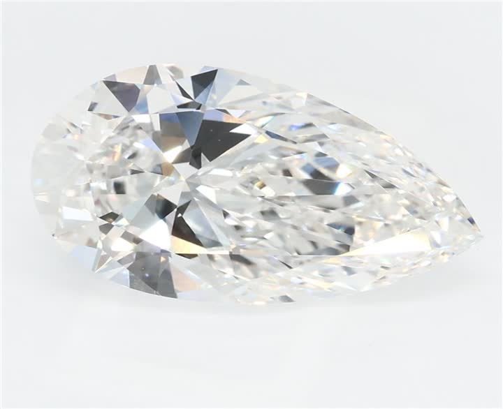 4.02 CT Pear Lab-Grown Diamond Surrey Vancouver Canada Langley Burnaby Richmond