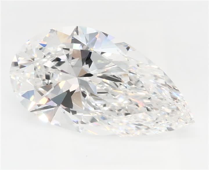 2.77 CT Pear Lab-Grown Diamond Surrey Vancouver Canada Langley Burnaby Richmond
