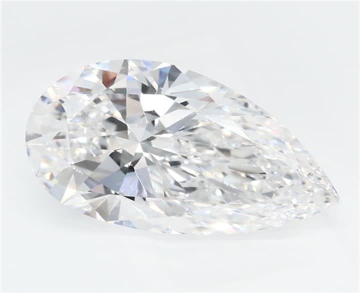 2.72 CT Pear Lab-Grown Diamond Surrey Vancouver Canada Langley Burnaby Richmond