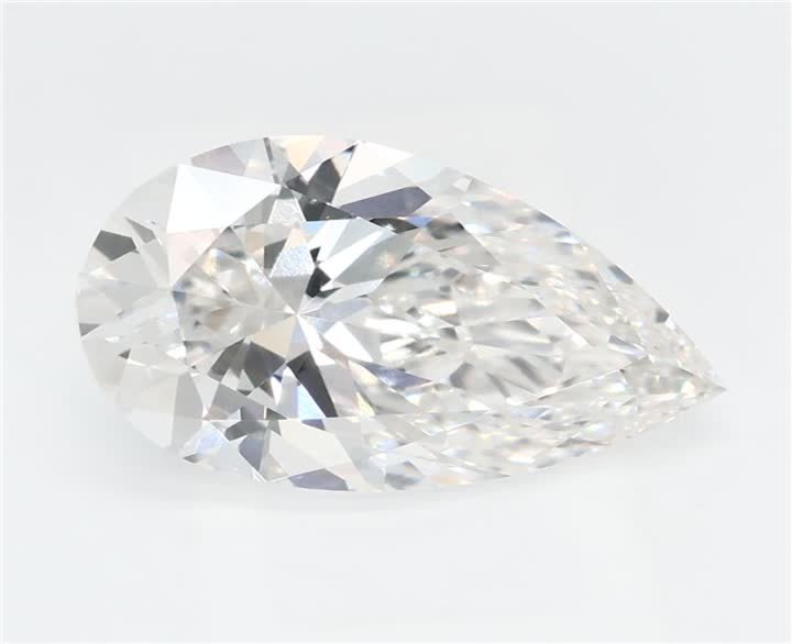 2.57 CT Pear Lab-Grown Diamond Surrey Vancouver Canada Langley Burnaby Richmond