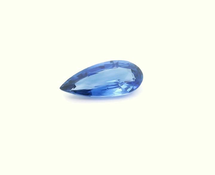 1.58 Carat Pear Cut Diamond