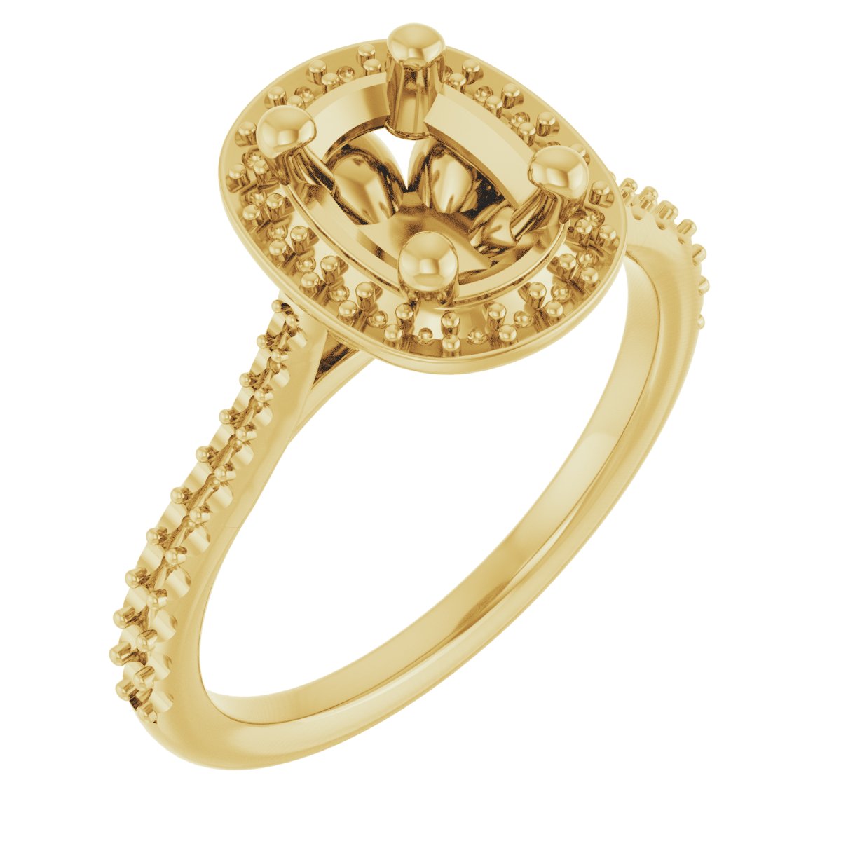 Halo-Style Engagement Ring or Band