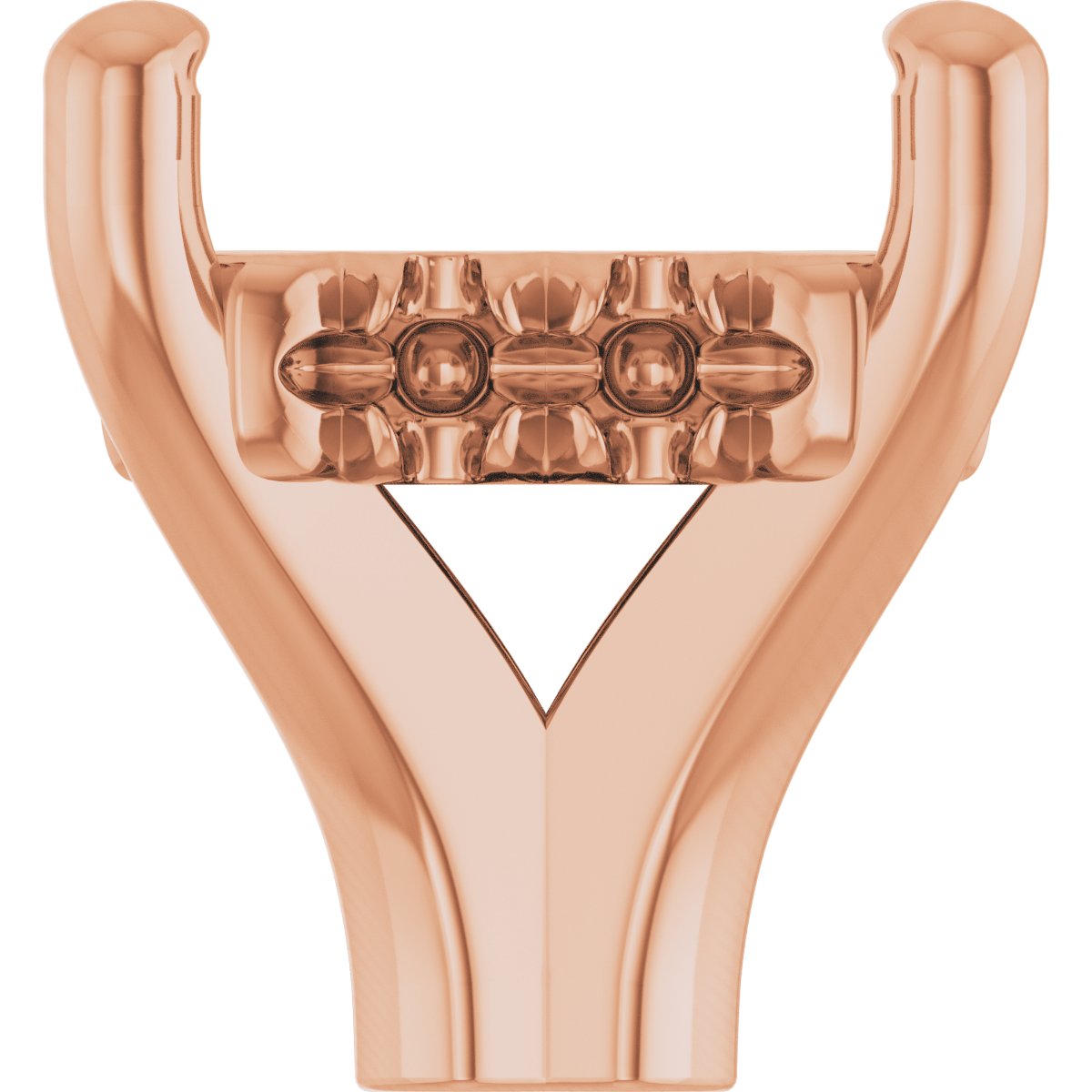 4-Prong Claw Hidden Halo-Style Shank Setting