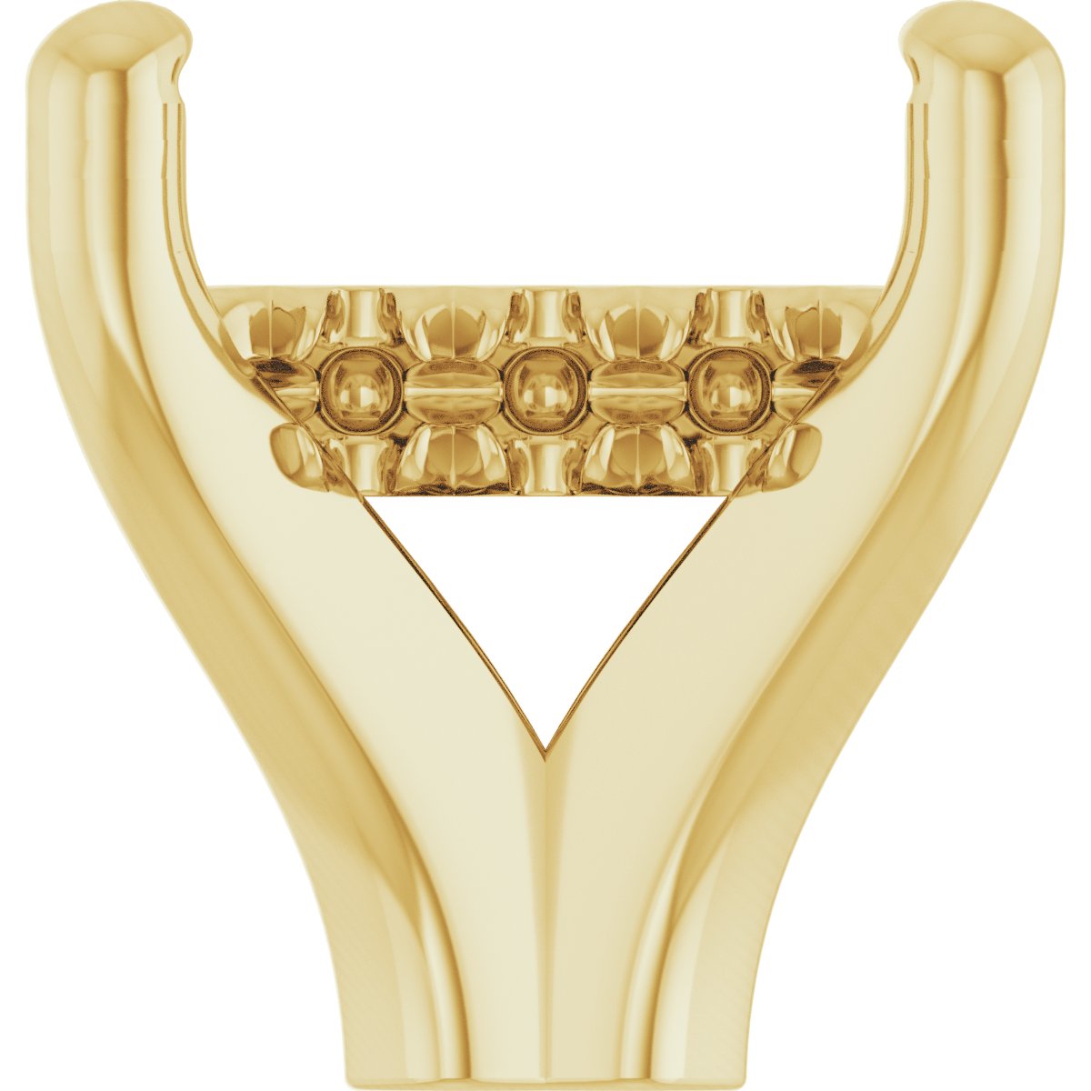 4-Prong Claw Hidden Halo-Style Shank Setting