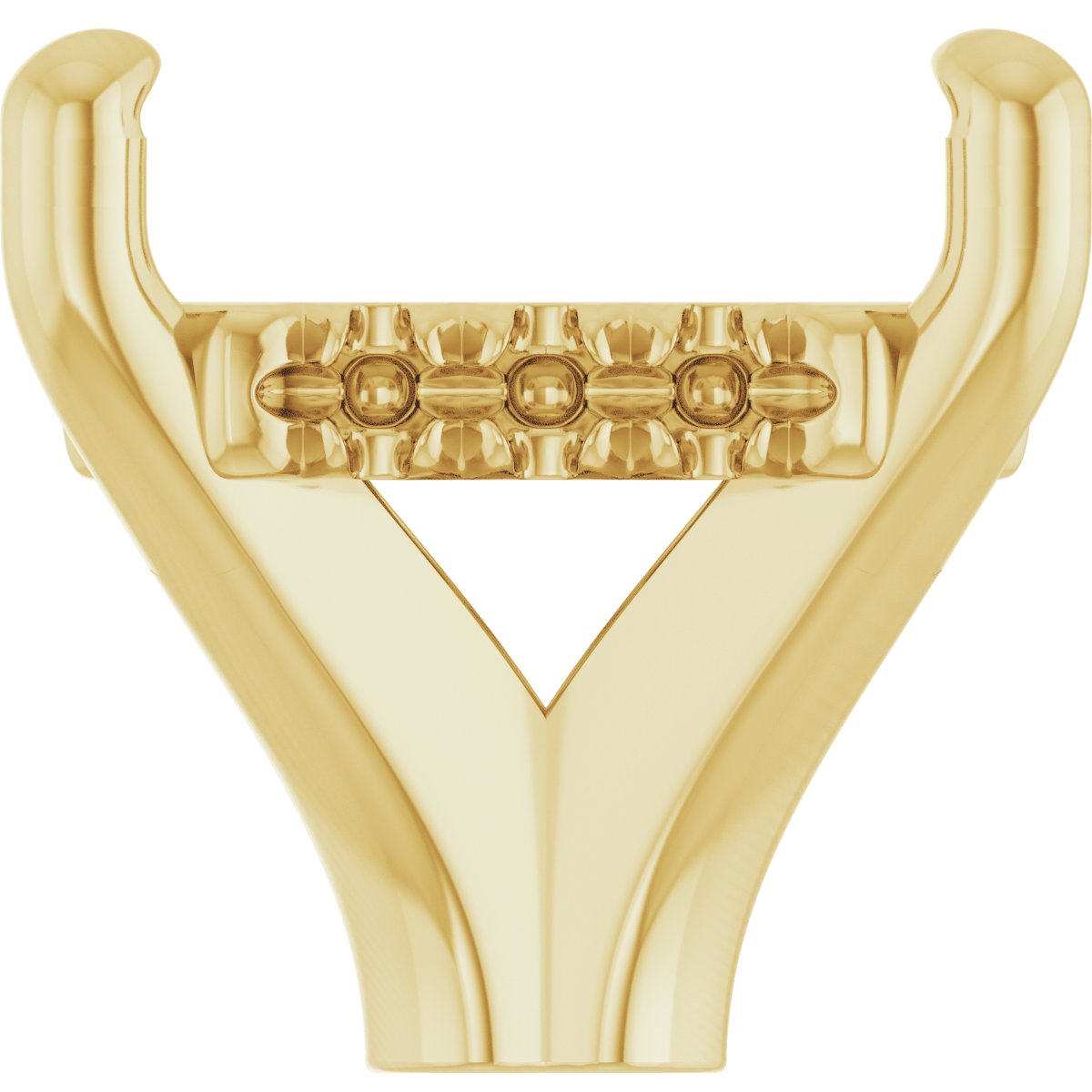 4-Prong Claw Hidden Halo-Style Shank Setting