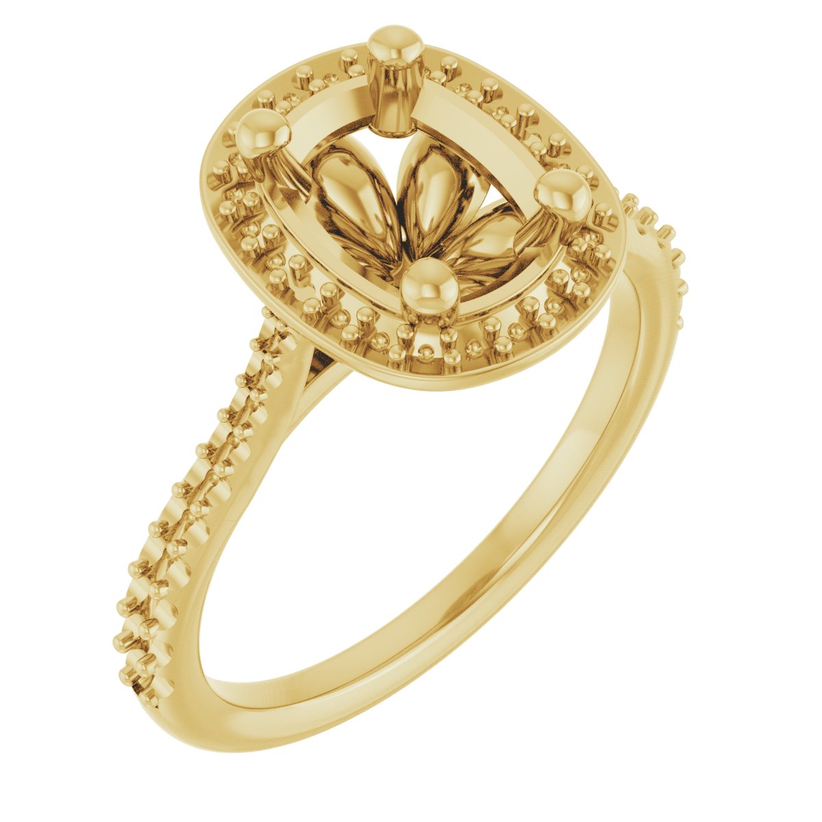 Halo-Style Engagement Ring or Band