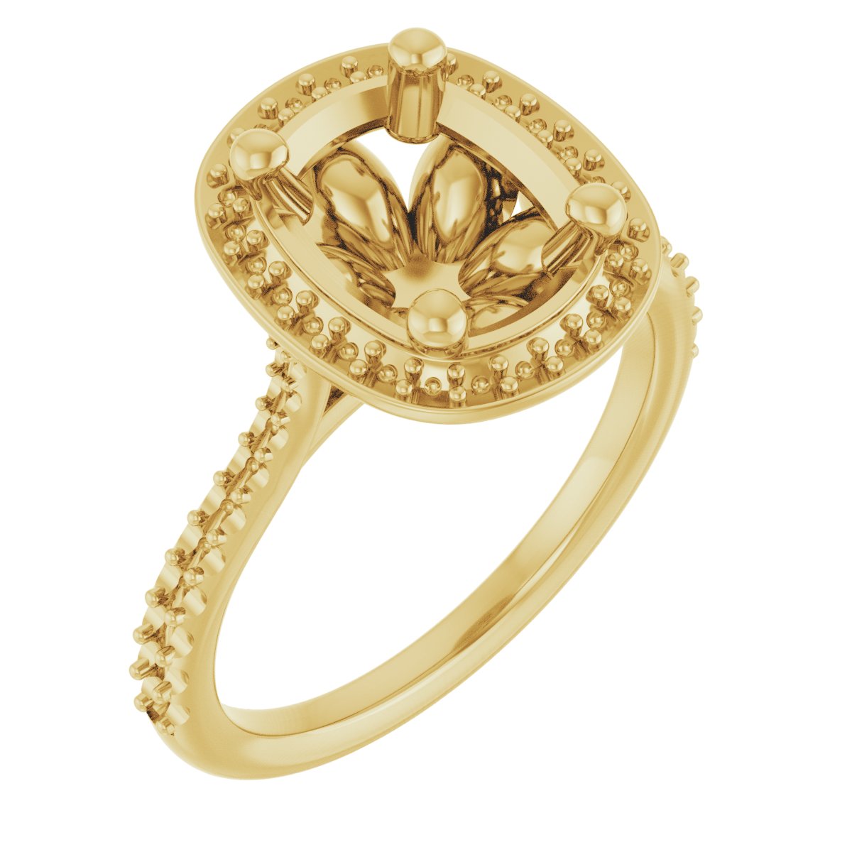 Halo-Style Engagement Ring or Band