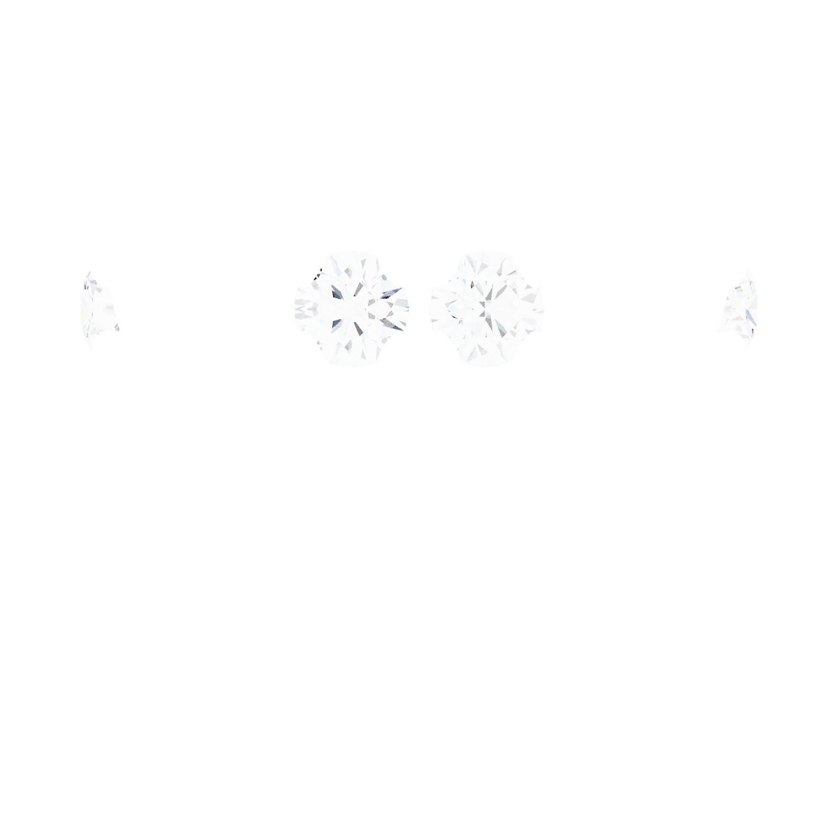 4-Prong Claw Hidden Halo-Style Shank Setting