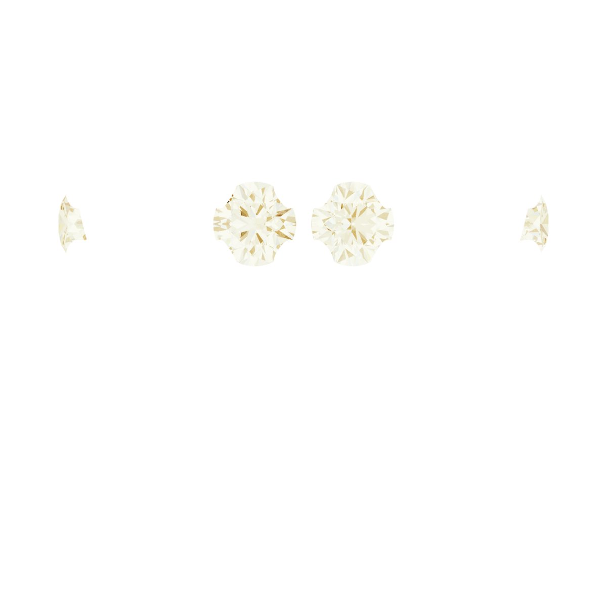 4-Prong Claw Hidden Halo-Style Shank Setting