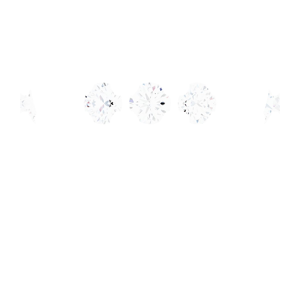 4-Prong Claw Hidden Halo-Style Shank Setting