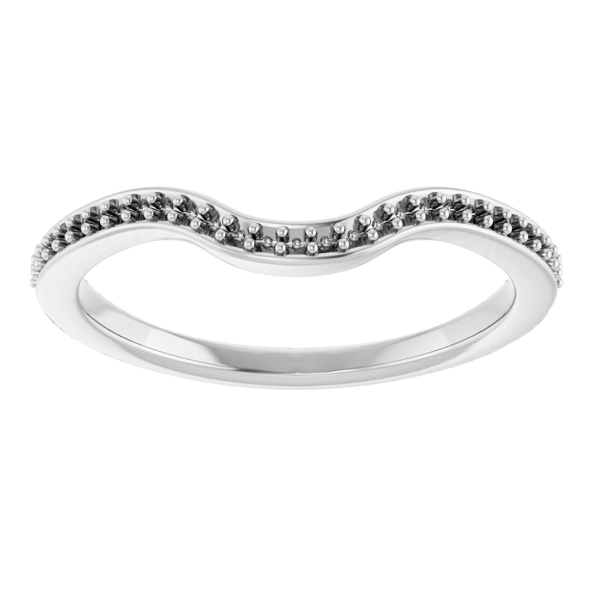 Band Mounting for 6x3 mm Marquise view 3