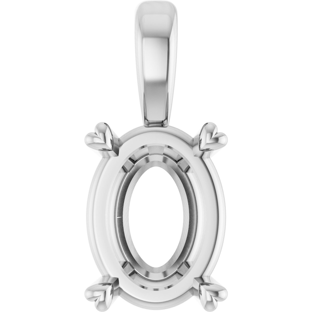 4-Prong Hearts on Top™ Pendant