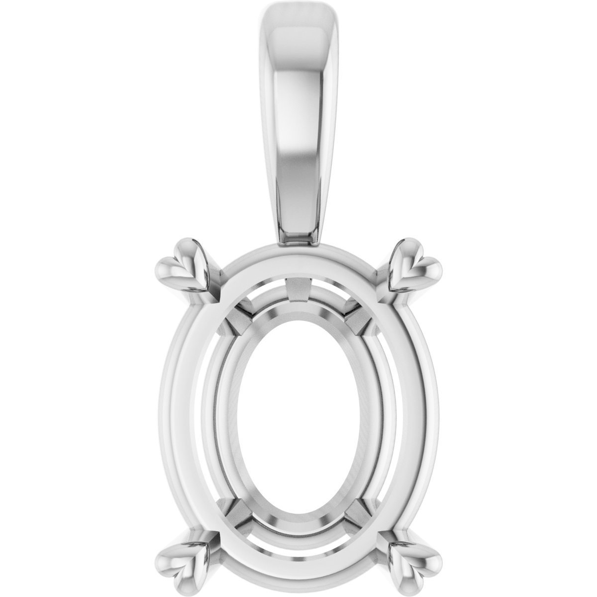 4-Prong Hearts on Top™ Pendant