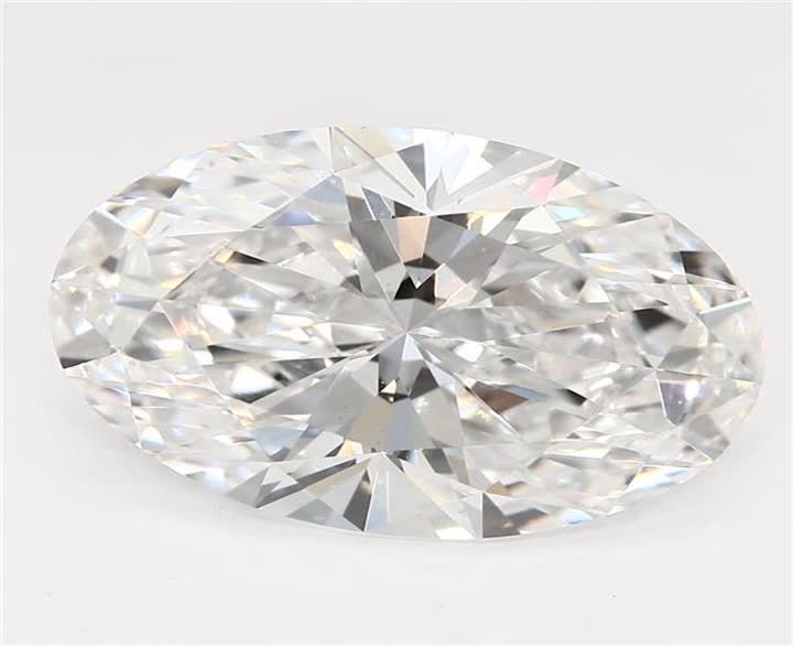 2.08 CT Oval Lab-Grown Diamond Surrey Vancouver Canada Langley Burnaby Richmond