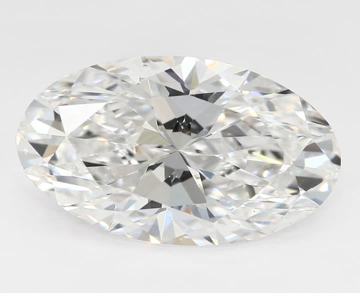 2.84 CT Oval Lab-Grown Diamond Surrey Vancouver Canada Langley Burnaby Richmond
