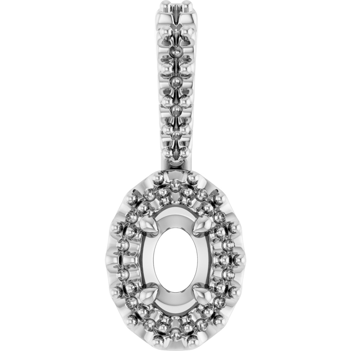 Halo-Style Pendant