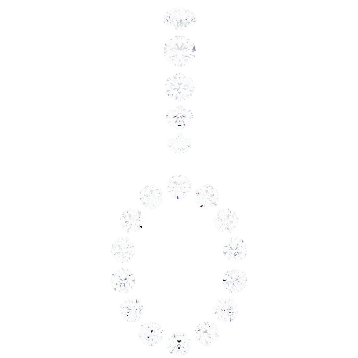 14k White Gold