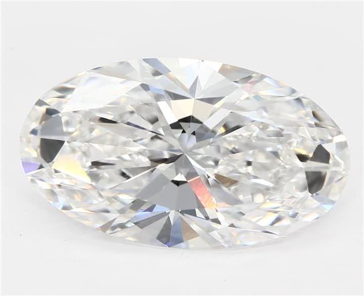 3.03 CT Oval Lab-Grown Diamond Surrey Vancouver Canada Langley Burnaby Richmond