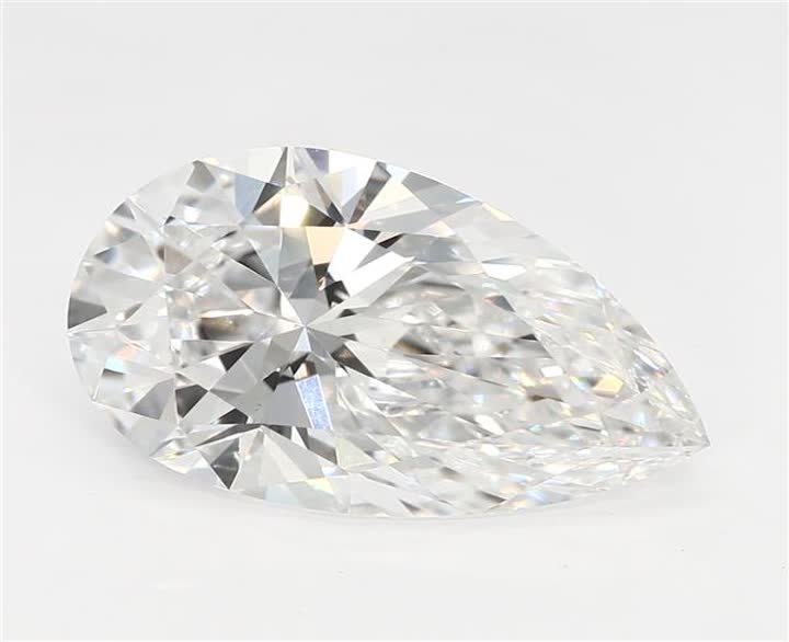1.58 CT Pear Lab-Grown Diamond Surrey Vancouver Canada Langley Burnaby Richmond